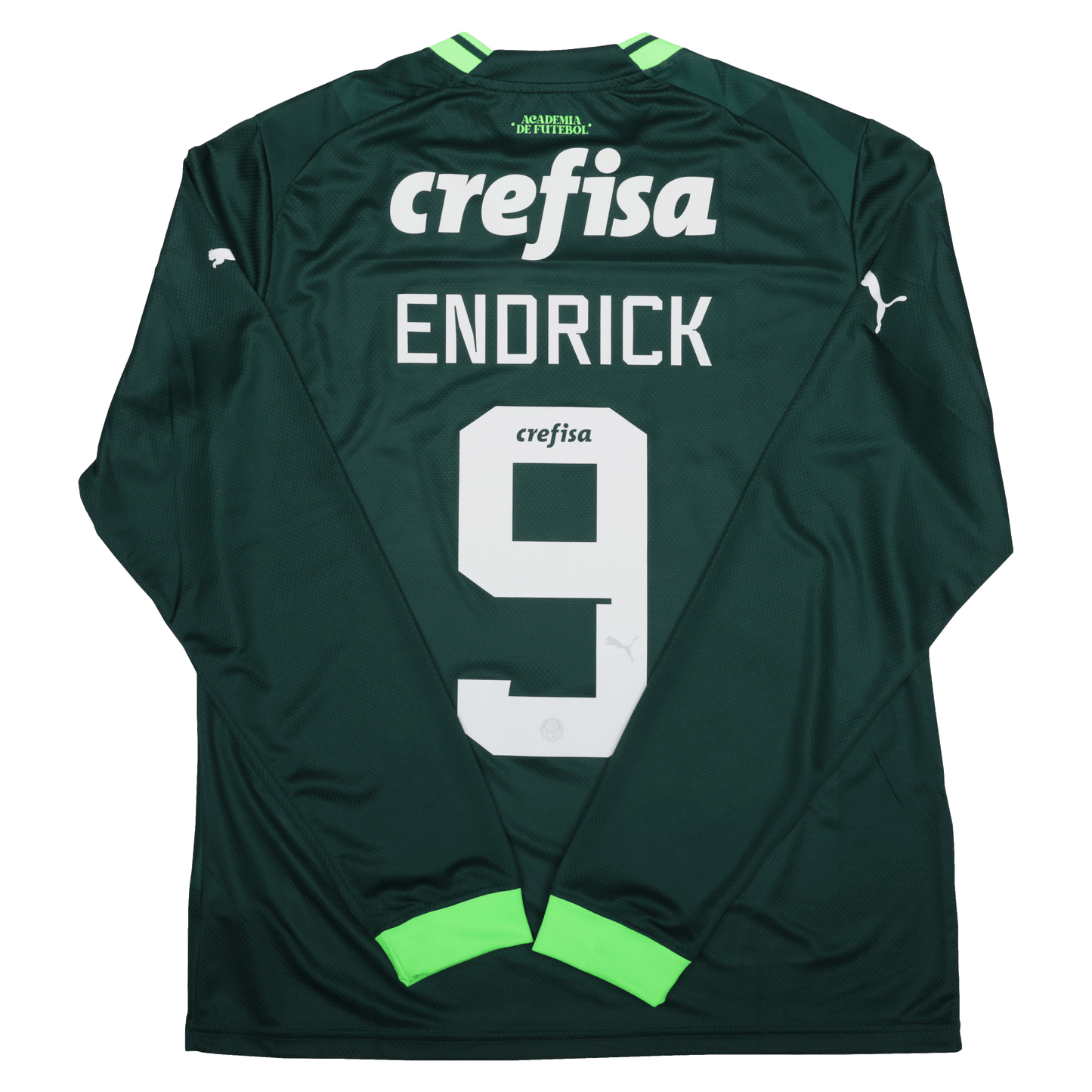 Palmeiras 2023 Home Jersey Endrick #9 L/S Kit - L *BNWT*