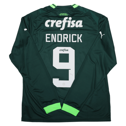 Palmeiras 2023 Home Jersey Endrick #9 L/S Kit - L *BNWT*