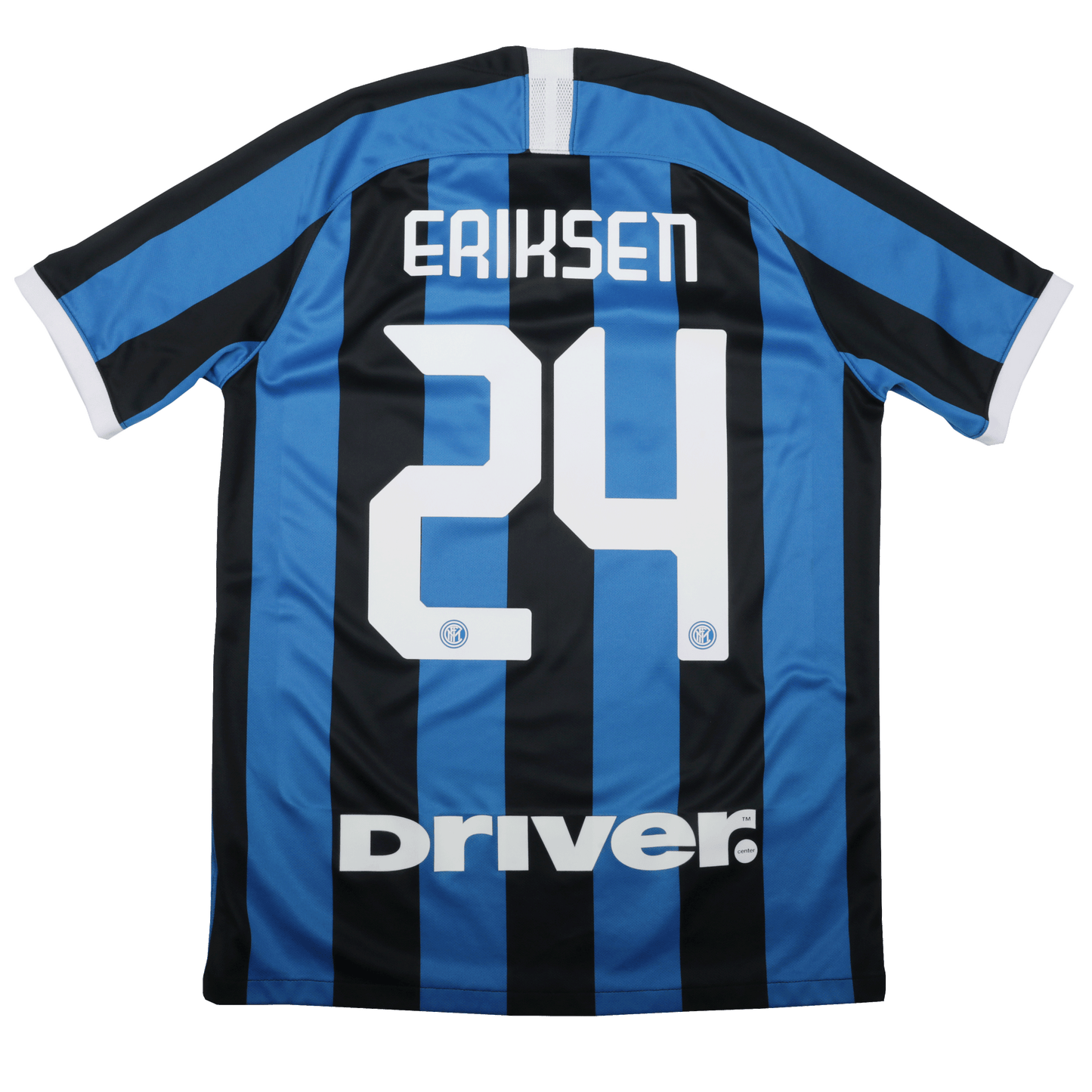 Inter Milan 2019-20 Home Jersey Eriksen #24 Kit - (8.5/10) - M