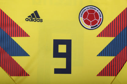 Colombia 2018 Home Jersey Radamel Falcao 9 L/S Kit - XL *BNWT*
