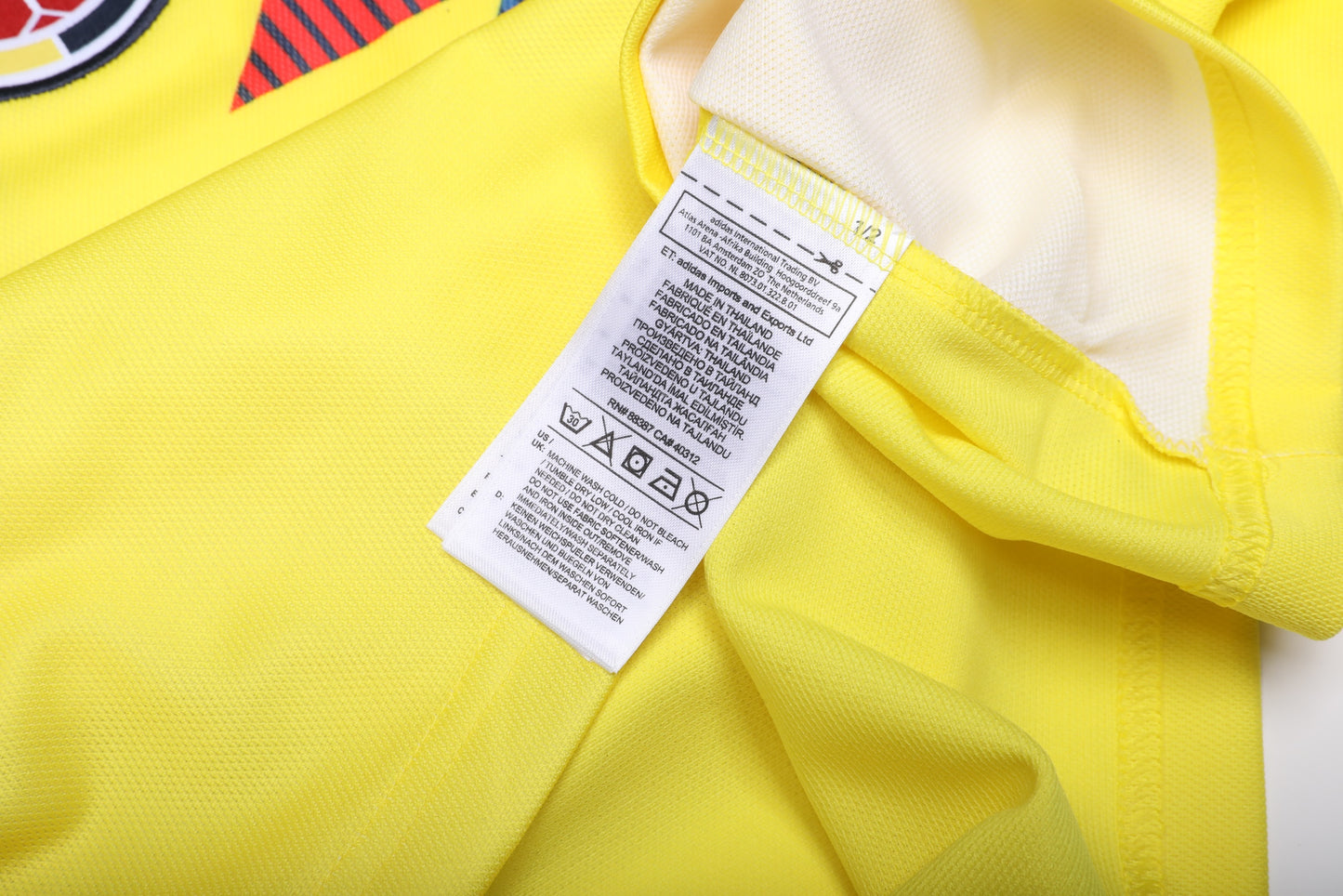 Colombia 2018 Home Jersey Radamel Falcao 9 L/S Kit - XL *BNWT*