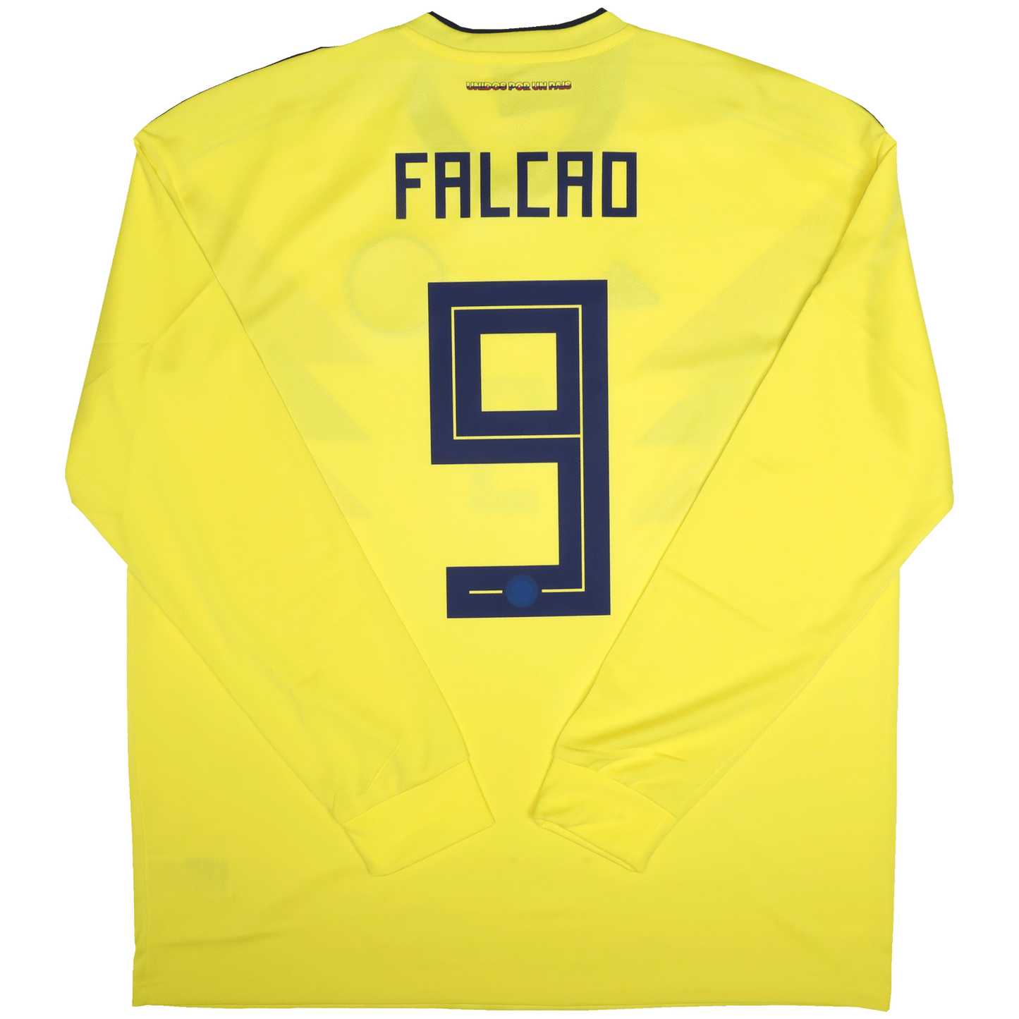 Colombia 2018 Home Jersey Radamel Falcao 9 L/S Kit - XL *BNWT*