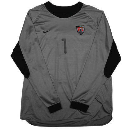 USMNT 2000 GK Jersey Brad Friedel #1 Silver/Black Kit - (7/10) - XL