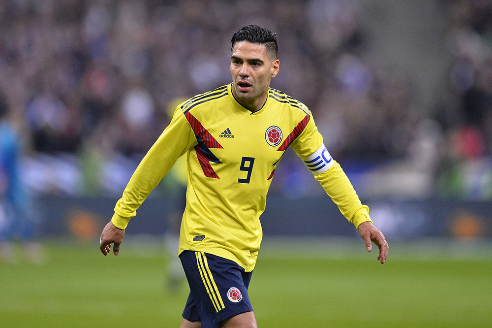 Colombia 2018 Home Jersey Radamel Falcao 9 L/S Kit - XL *BNWT*
