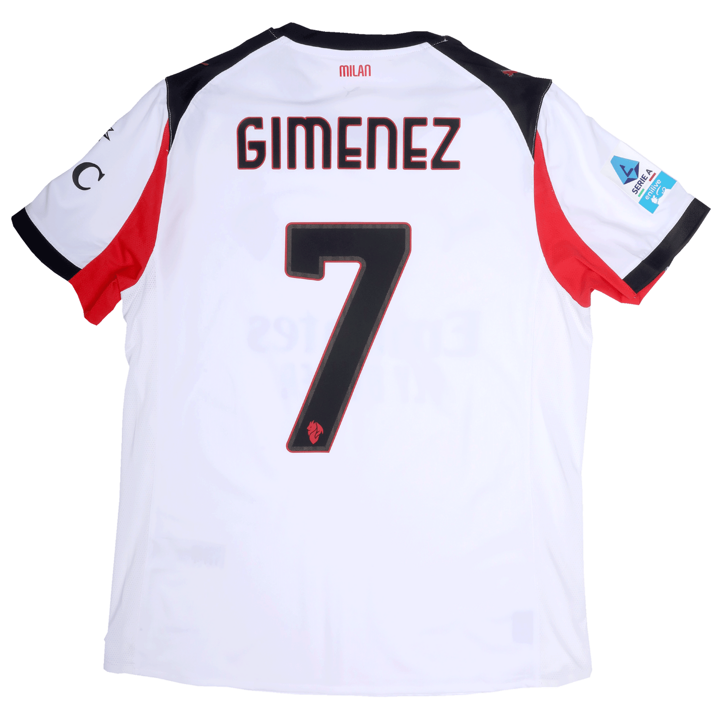 AC Milan 2025-26 Authentic Away Santiago Gimenez #7 Kit - L *BNWT*