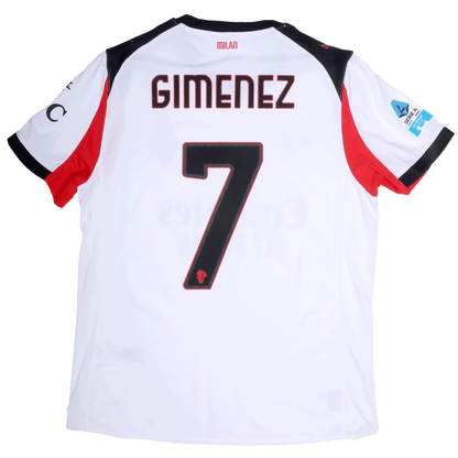 AC Milan 2025-26 Authentic Away Santiago Gimenez #7 Kit - L *BNWT*