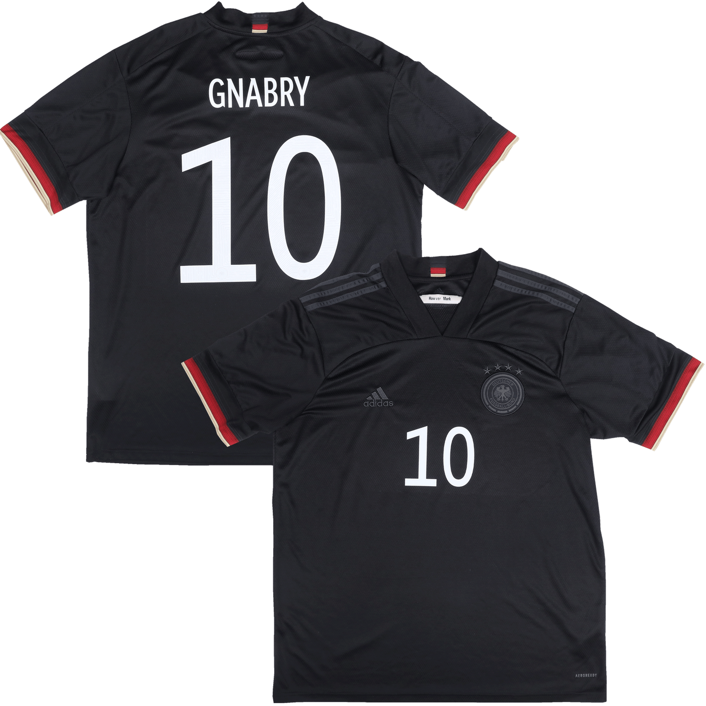 Germany 2020-21 Away Jersey Serge Gnabry #10 Kit - (8/10) - XL