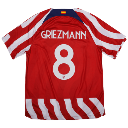Atletico Madrid 2022-23 Home Jersey Griezmann #8 Kit - L *BNWOT*