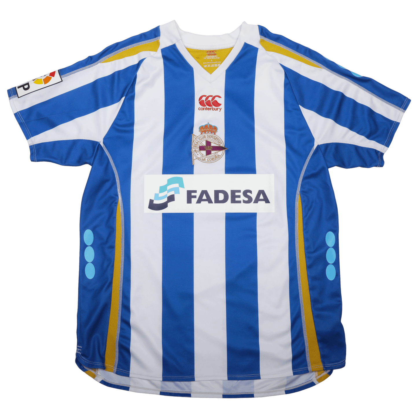 Real Club Deportivo La Coruna 2007-08 Home Jersey Andres Guardado #18 Kit - (7.5/10) - L