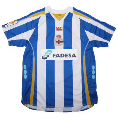Real Club Deportivo La Coruna 2007-08 Home Jersey Andres Guardado #18 Kit - (7.5/10) - L