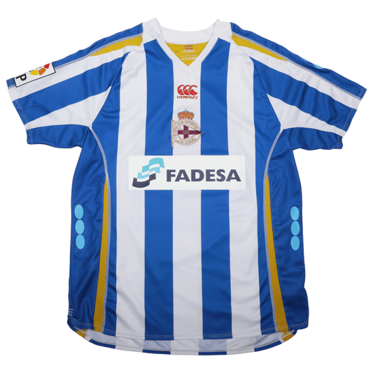 Real Club Deportivo La Coruna 2007-08 Home Jersey Andres Guardado #18 Kit - (7.5/10) - L