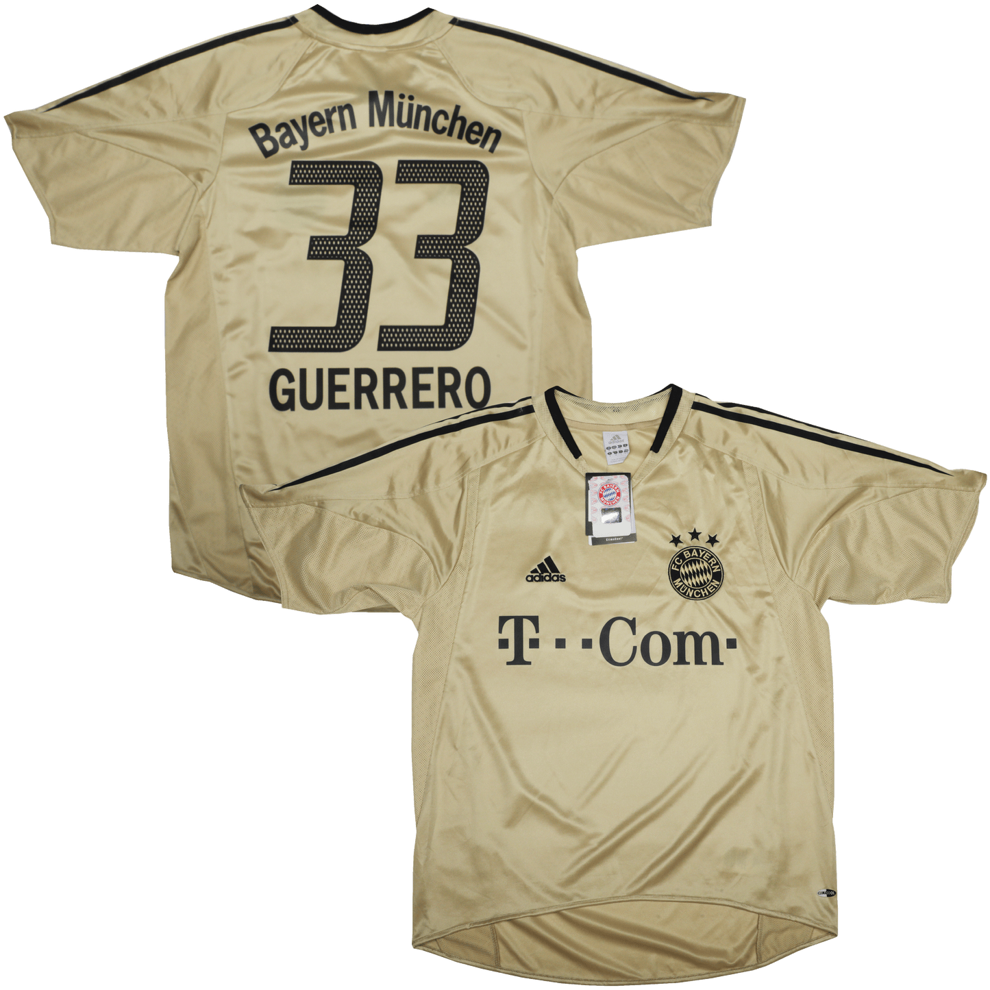 Bayern Munich 2005-06 Away Jersey Paolo Guerrero #33 Kit - M *BNWT*