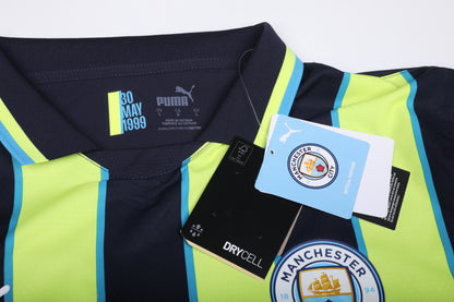 Manchester City 2024-25 Authentic Away Erling Haaland #9 Kit - L *BNWT*