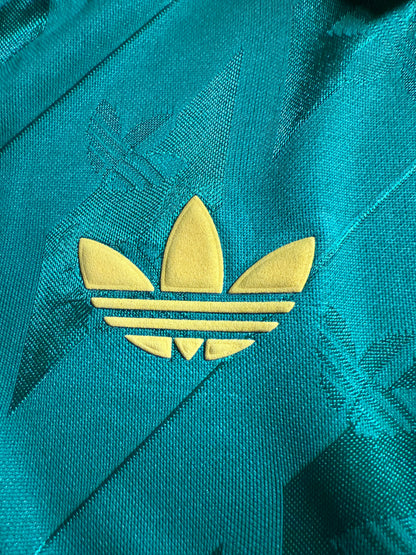 Celtic 2024-25 adidas Originals Lifestyler Retro Jersey L/S Green Kit - L *BNWT*