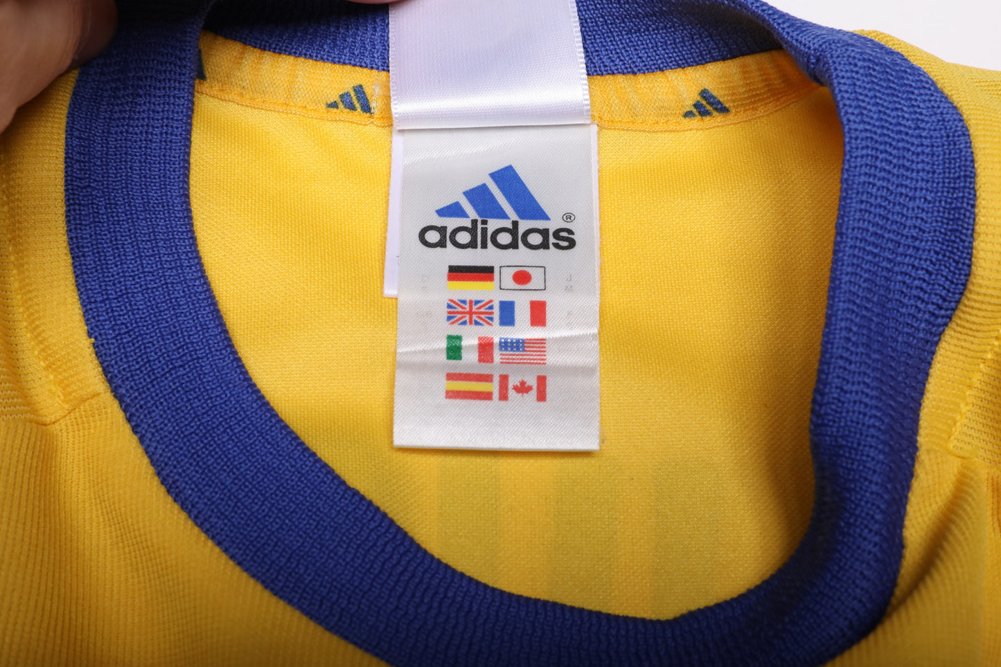 Sweden 2002-03 Home Jersey Zlatan Ibrahimovic #21 Kit - (8.5/10) - S