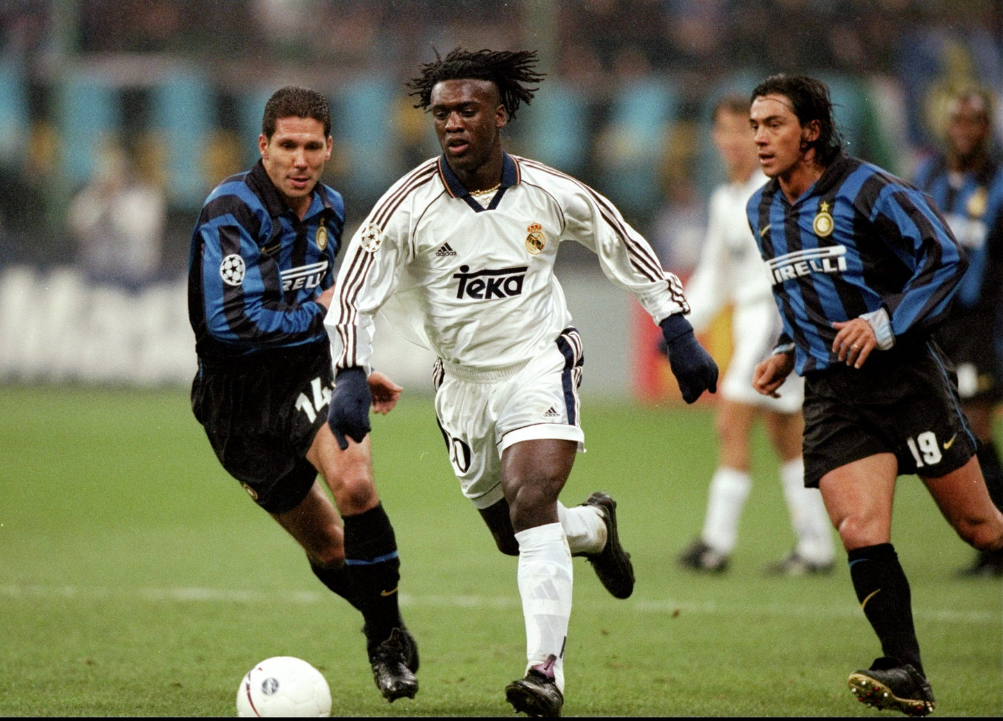 Real Madrid CF 1999-00 Home Jersey Seedorf #10 UCL Kit (2024 Reissue) - L *BNWT*
