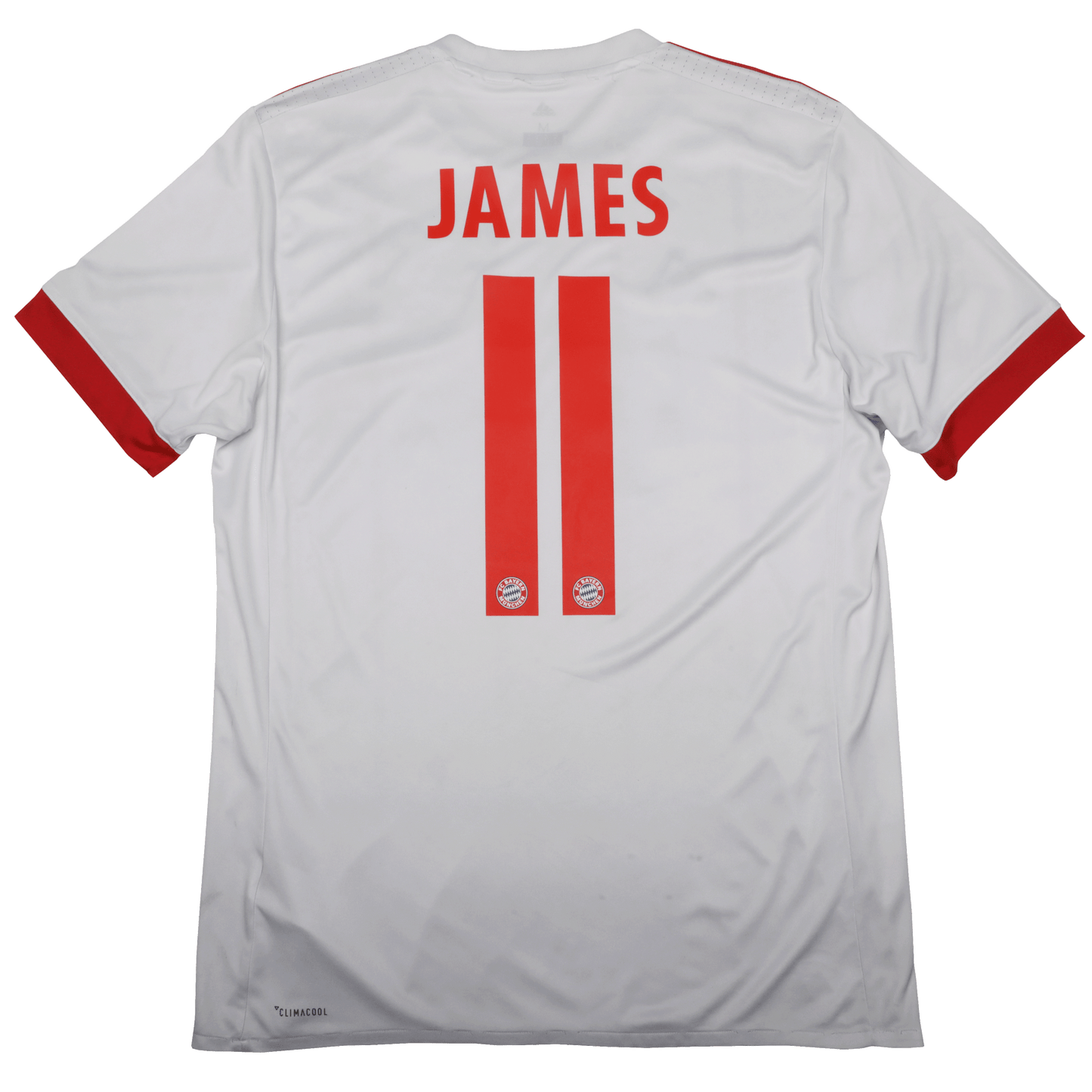 Bayern Munich 2017-18 Third Jersey James Rodriguez #11 Kit - (5/10) - M