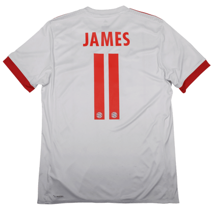 Bayern Munich 2017-18 Third Jersey James Rodriguez #11 Kit - (5/10) - M