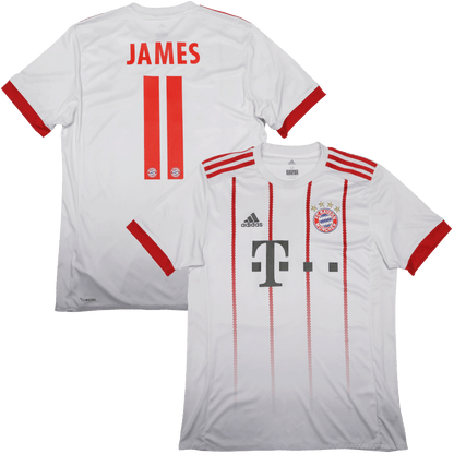 Bayern Munich 2017-18 Third Jersey James Rodriguez #11 Kit - (5/10) - M