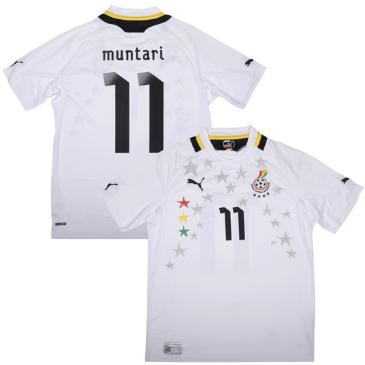 Ghana 2012-13 Home Jersey Sulley Muntari #11 Kit - (9/10) - L