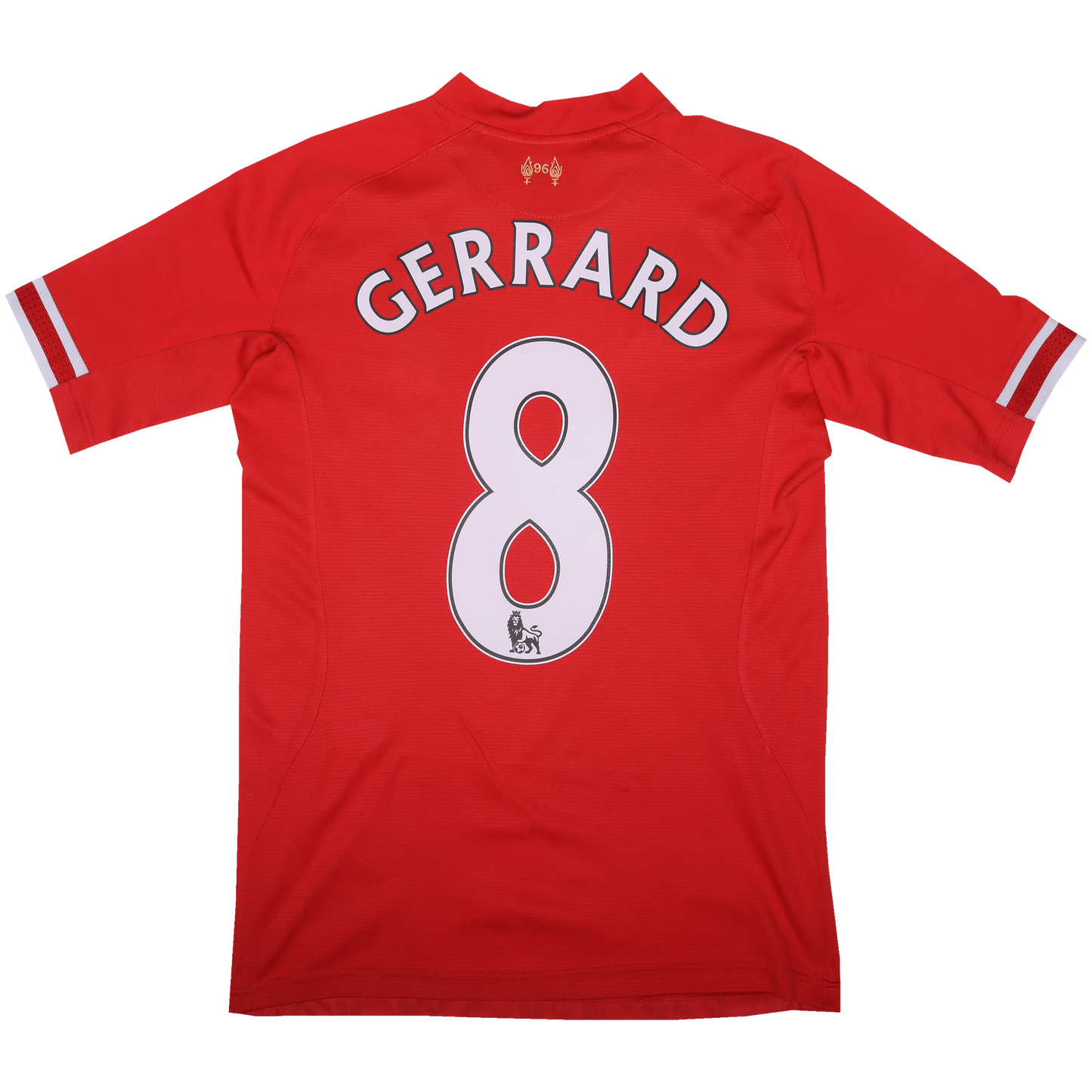 Liverpool FC 2013-14 Home Jersey Steven Gerrard #8 Kit - (7/10) - M