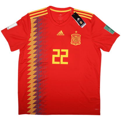Spain 2018 Home Jersey Isco #22 World Cup Kit - XL *BNWT*