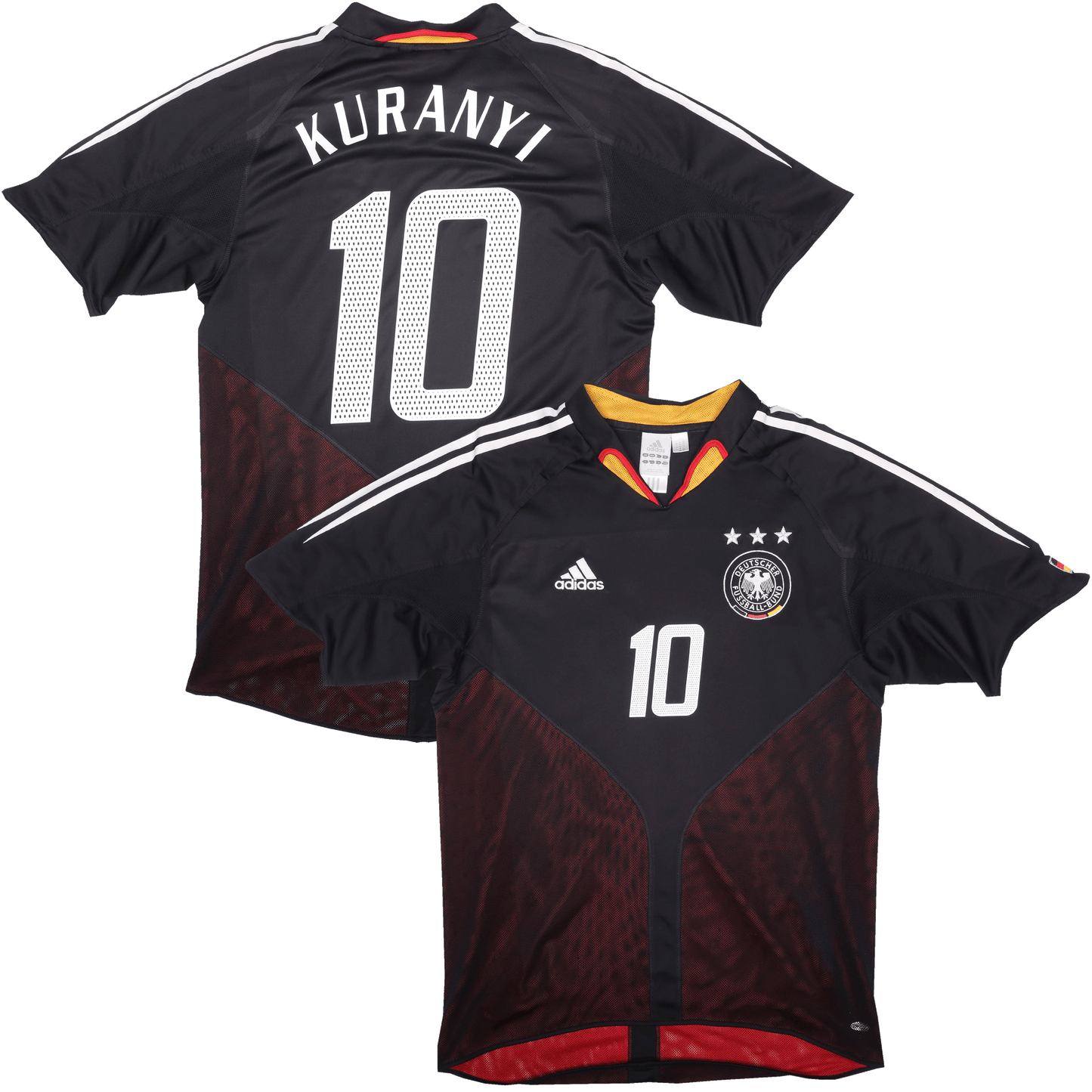 Germany 2002-04 Away Jersey Kevin Kuranyi #10 Kit - (9/10) - M