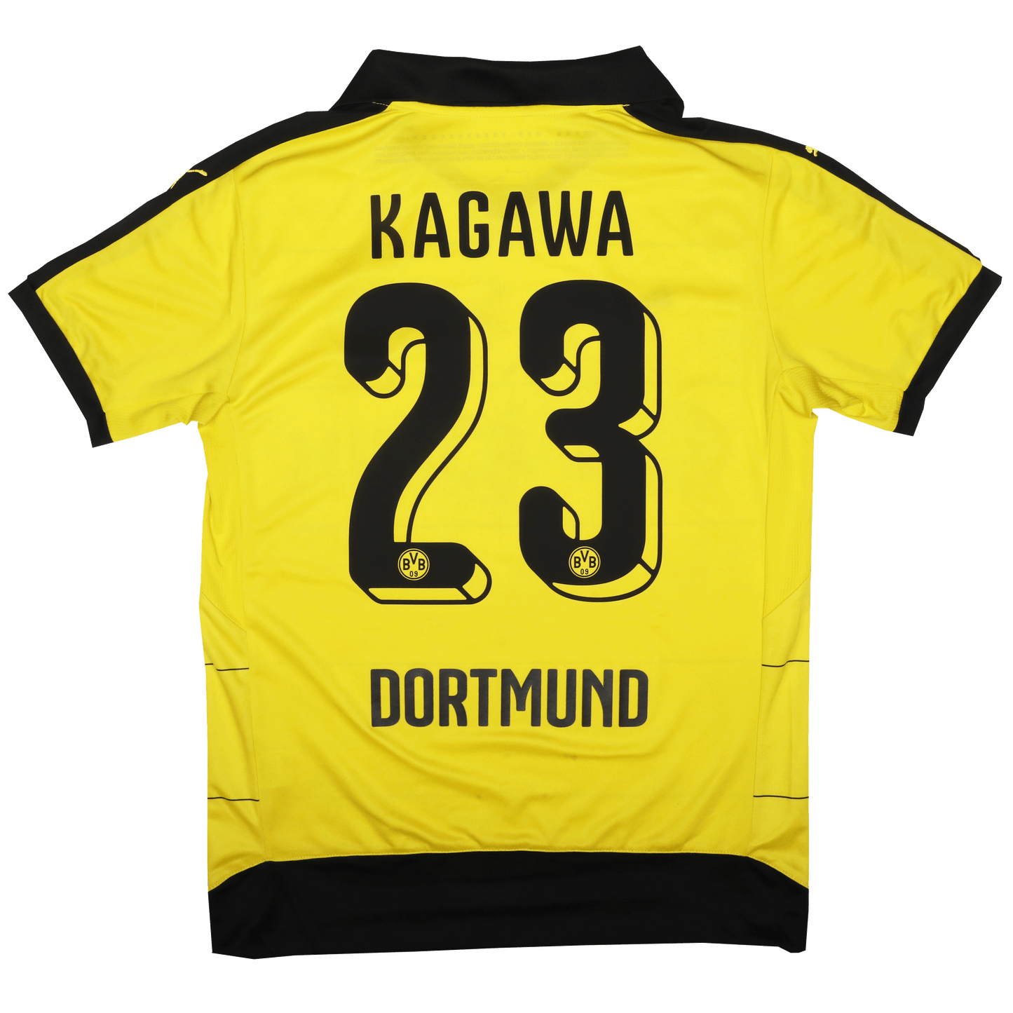Borussia Dortmund 2015-16 Home Jersey Kagawa #23 Kit - (6.5/10) - M
