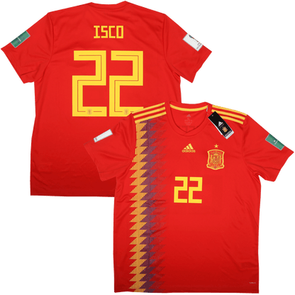 Spain 2018 Home Jersey Isco #22 World Cup Kit - XL *BNWT*