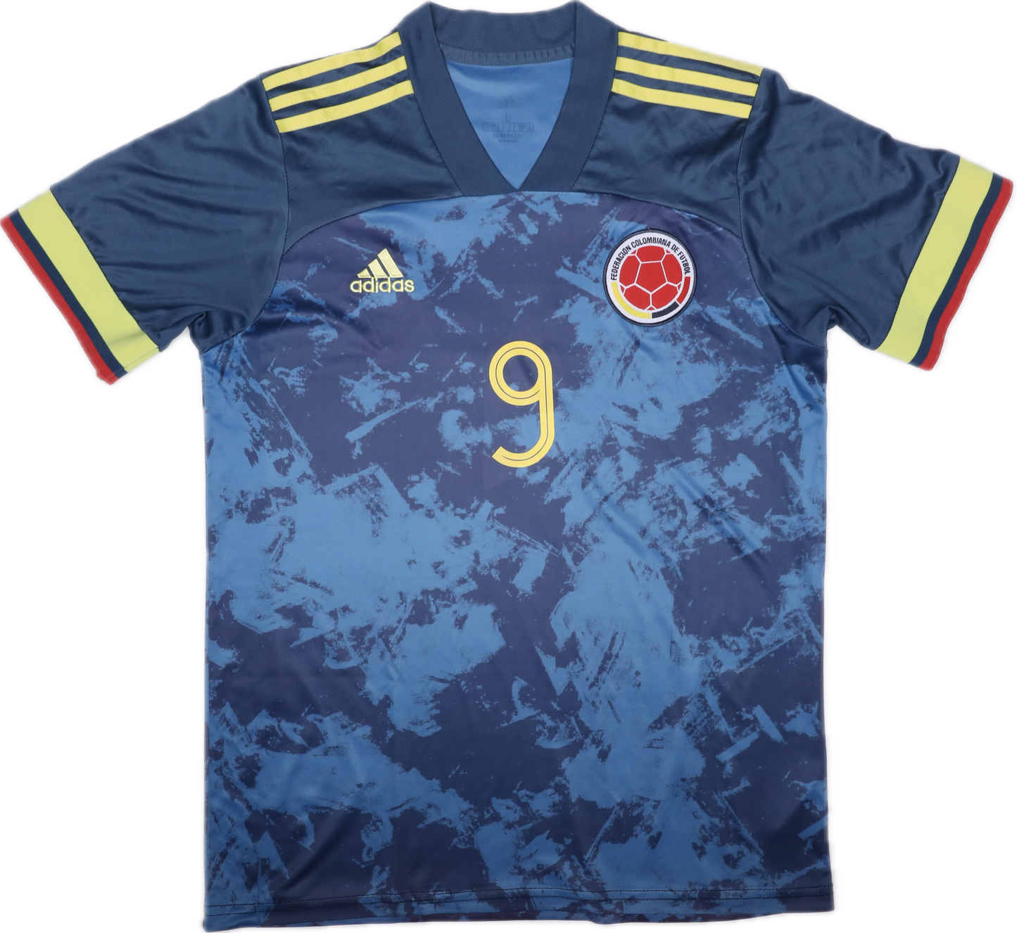 Colombia 2020 Away Jersey Radamel Falcao #9 Kit - (8/10) - L