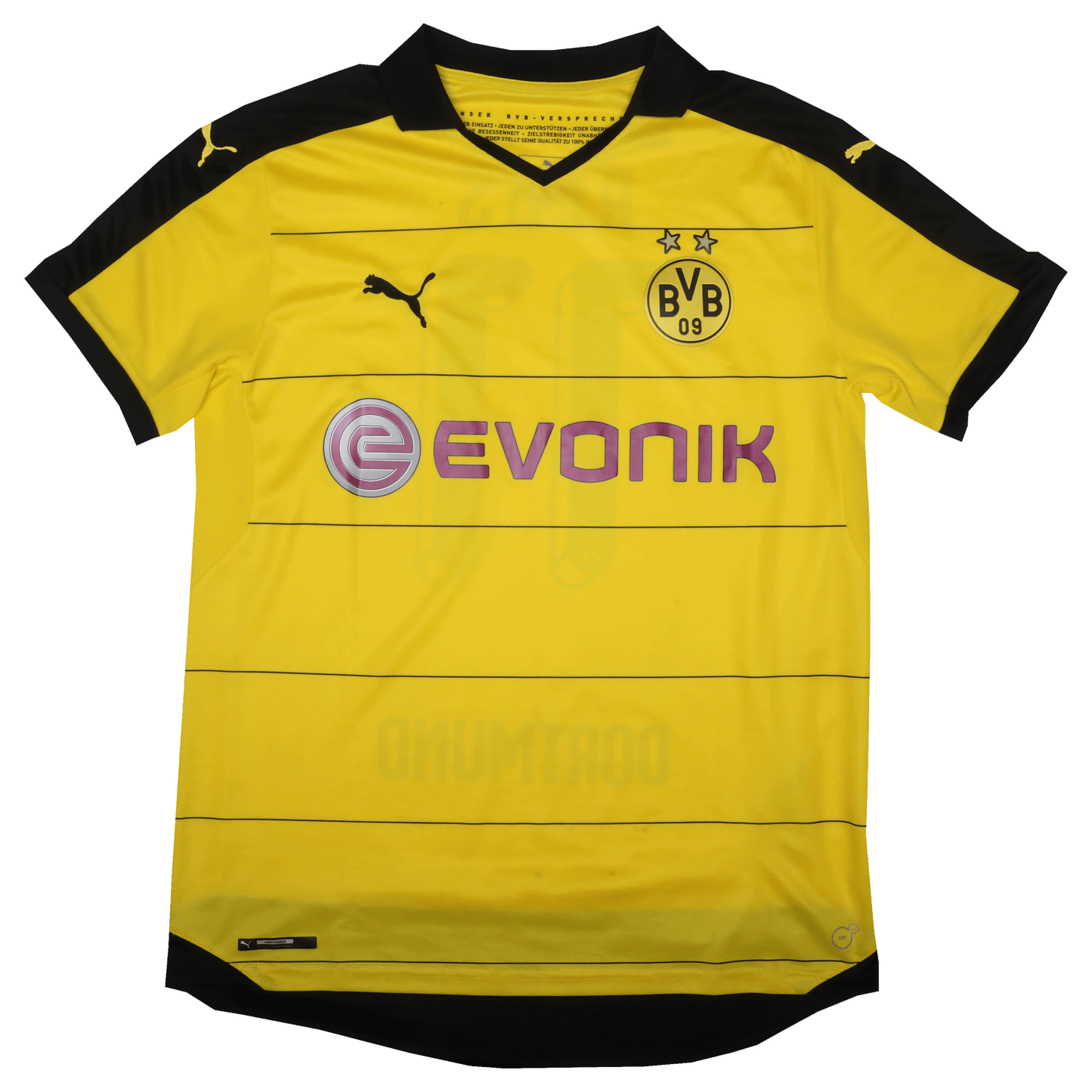 Borussia Dortmund 2015-16 Home Jersey Marco Reus #11 Kit - (8/10) - L