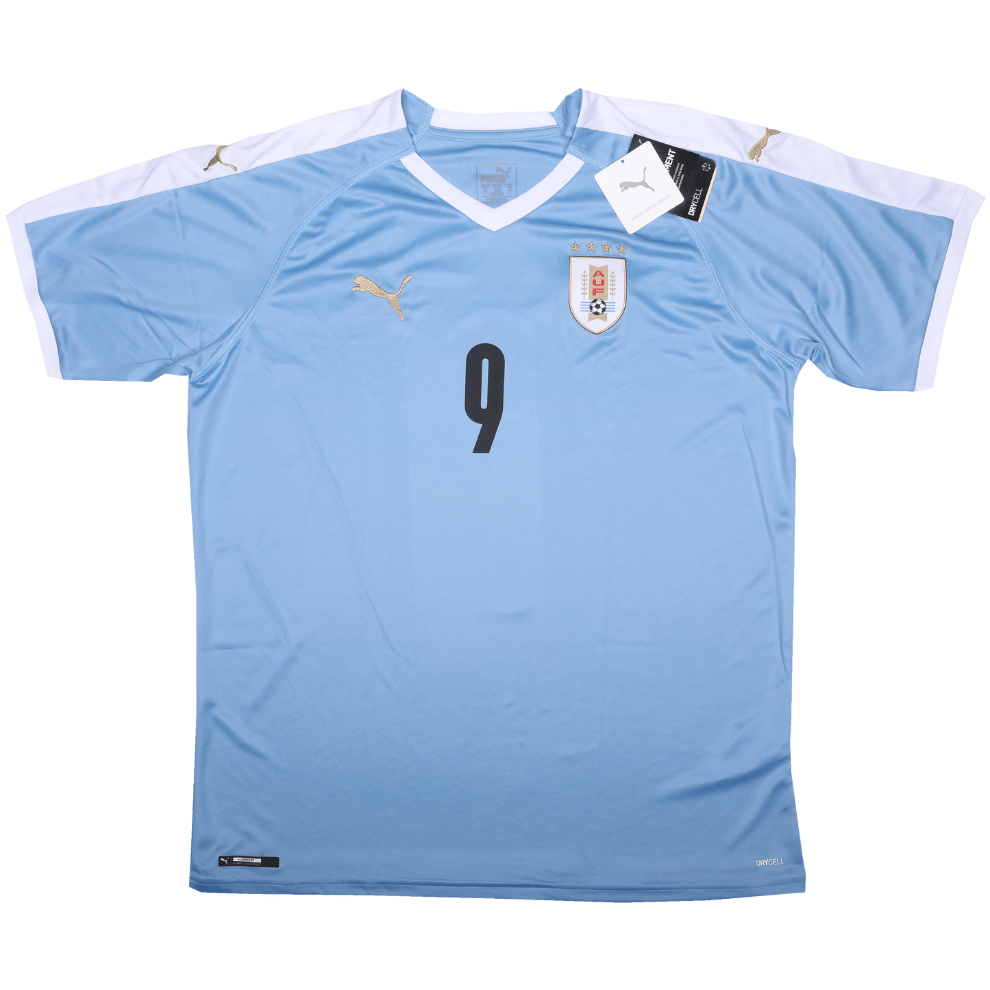 Uruguay 2019-20 Home Jersey Luis Suarez #9 Kit - XL *BNWT*