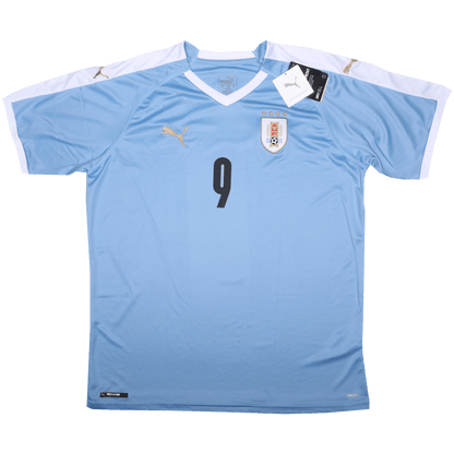 Uruguay 2019-20 Home Jersey Luis Suarez #9 Kit - XL *BNWT*