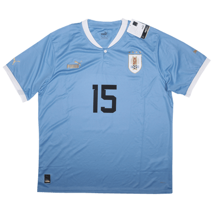 Uruguay 2022-23 Home Jersey Valverde #15 Kit - XL *BNWT*