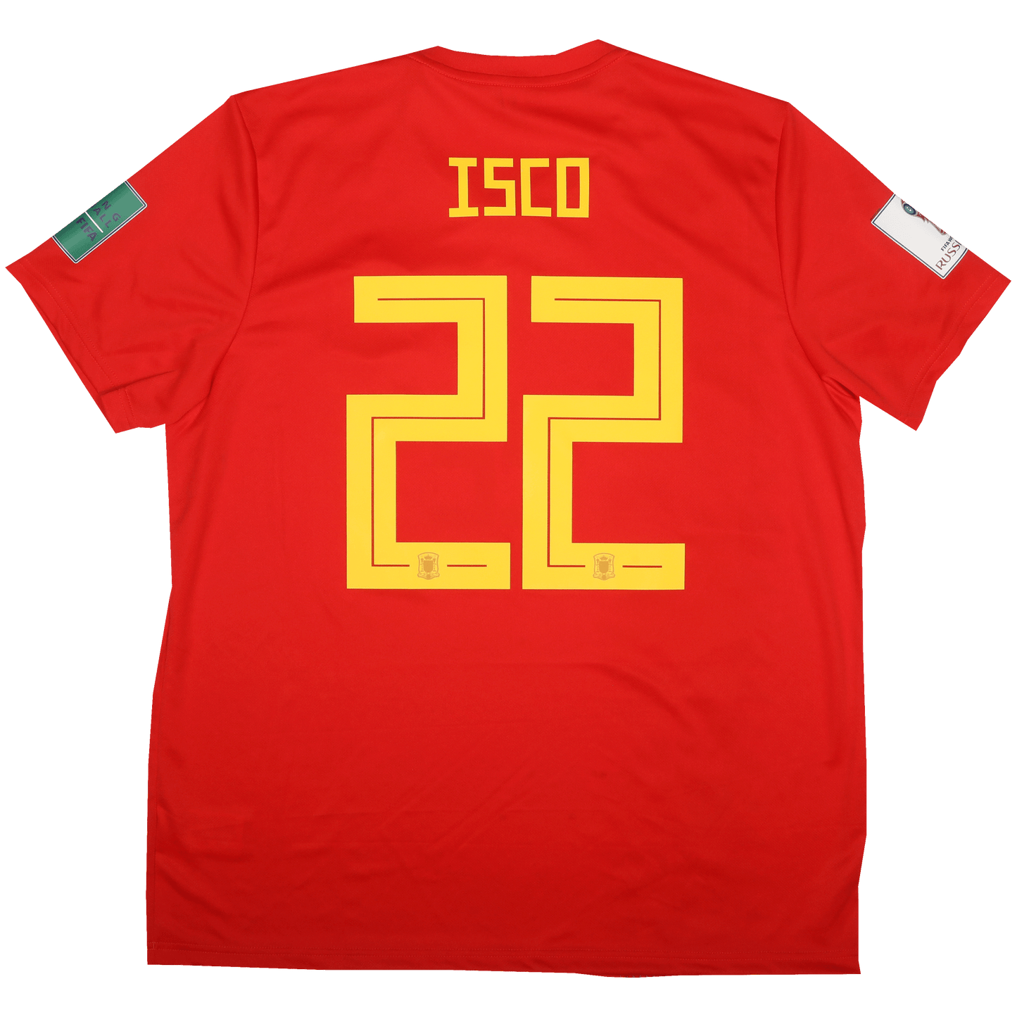 Spain 2018 Home Jersey Isco #22 World Cup Kit - XL *BNWT*