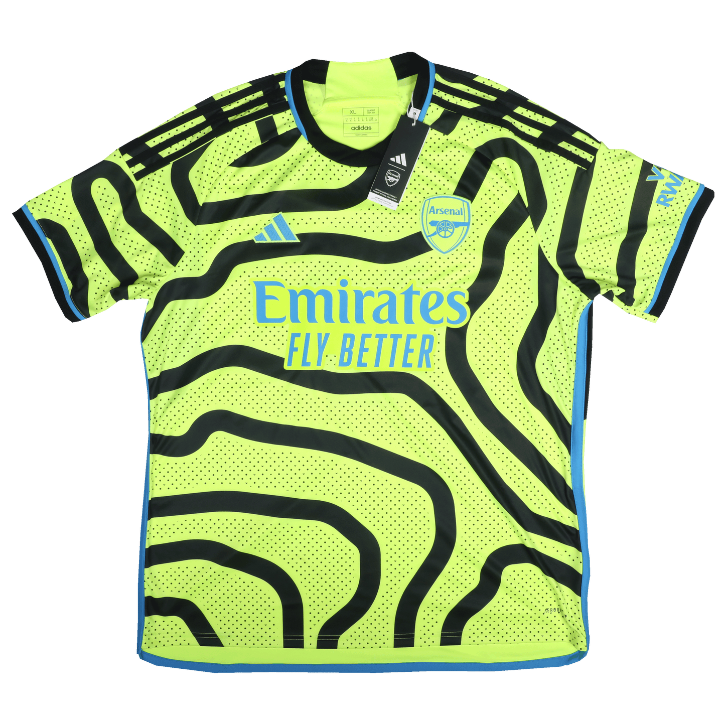 Arsenal 2023-24 Away Jersey Odegaard #8 Kit - XL *BNWT*
