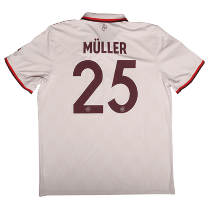 Bayern Munich 2024-25 Third Jersey Thomas Muller #25 UCL Kit - XL *BNWT*