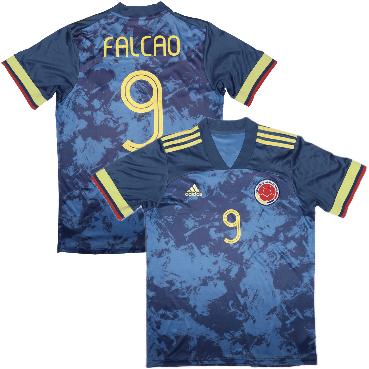 Colombia 2020 Away Jersey Radamel Falcao #9 Kit - (8/10) - L