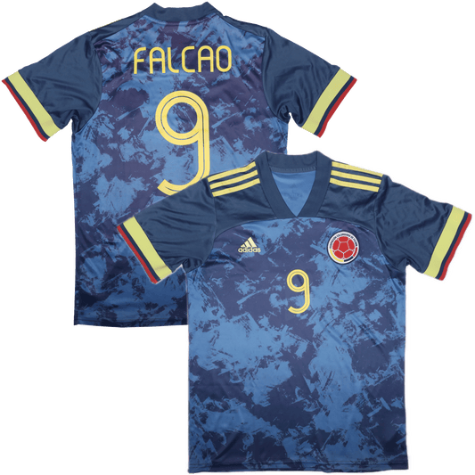 Colombia 2020 Away Jersey Radamel Falcao #9 Kit - (8/10) - L