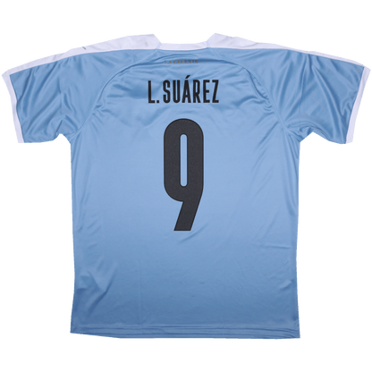 Uruguay 2019-20 Home Jersey Luis Suarez #9 Kit - XL *BNWT*