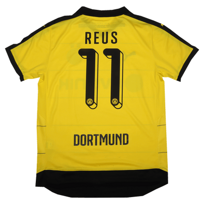 Borussia Dortmund 2015-16 Home Jersey Marco Reus #11 Kit - (8/10) - L