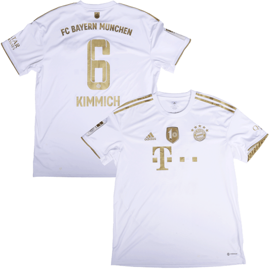 Bayern Munich 2022-23 Away Jersey Kimmich #6 Kit - (6/10) - XL