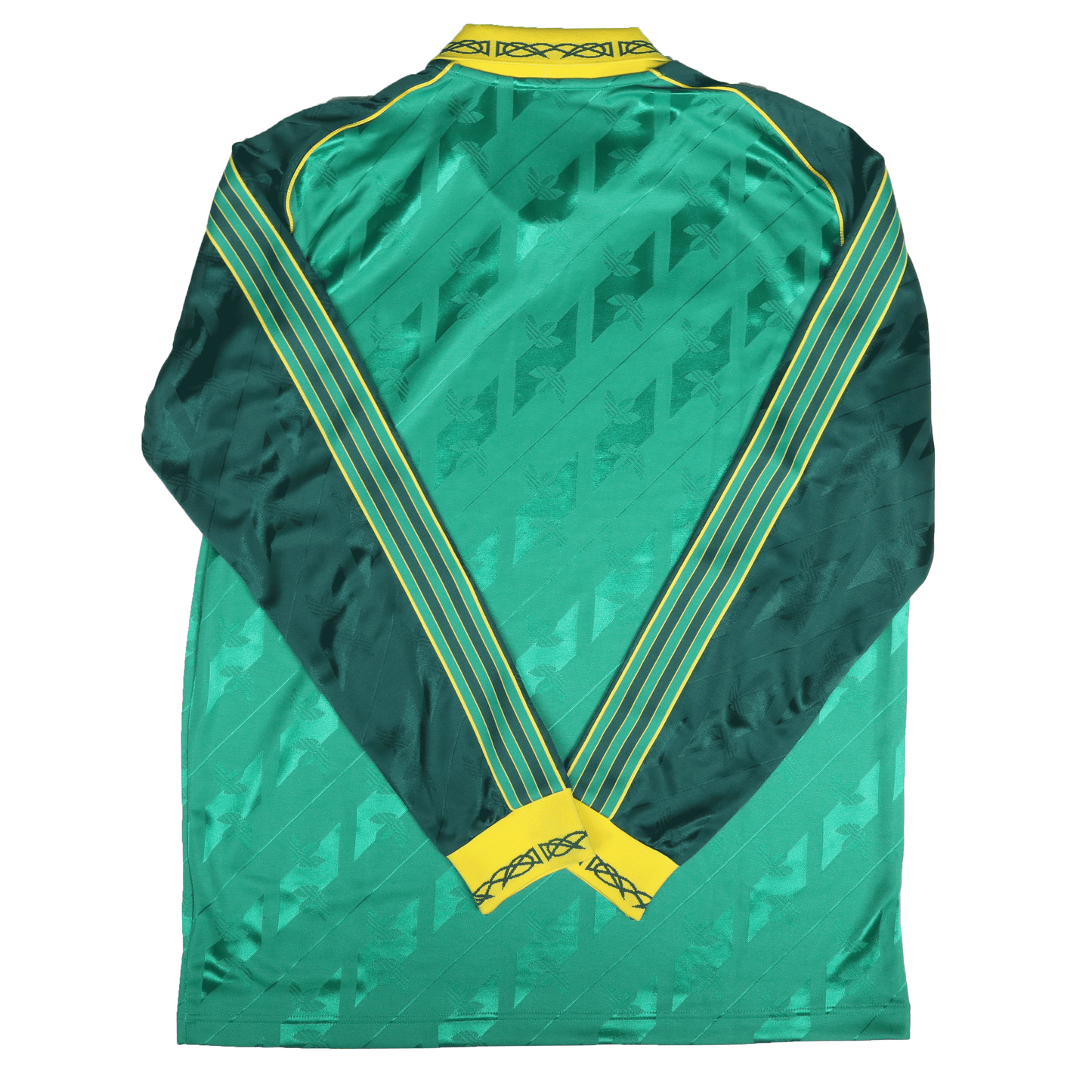 Celtic 2024-25 adidas Originals Lifestyler Retro Jersey L/S Green Kit - L *BNWT*