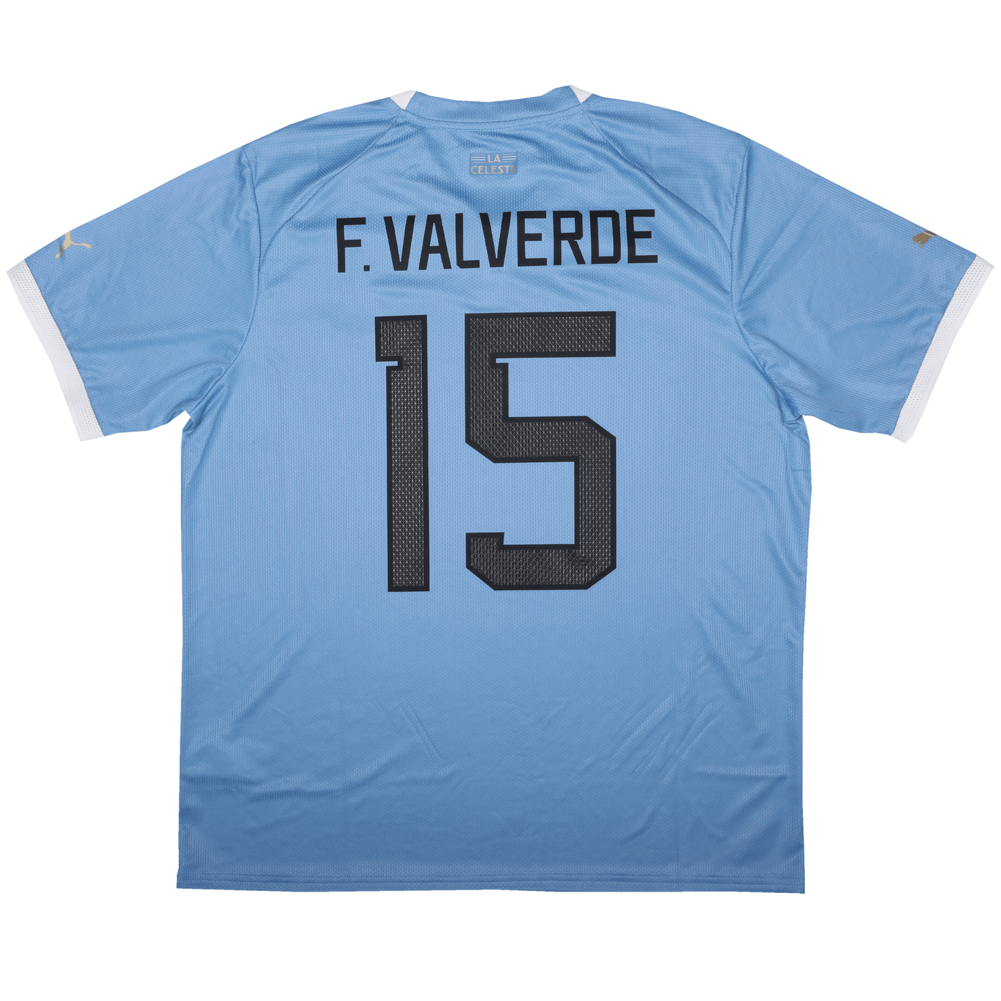 Uruguay 2022-23 Home Jersey Valverde #15 Kit - XL *BNWT*