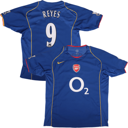 Arsenal 2004-05 Away Jersey Jose Antonio Reyes #9 Kit - (8/10) - L