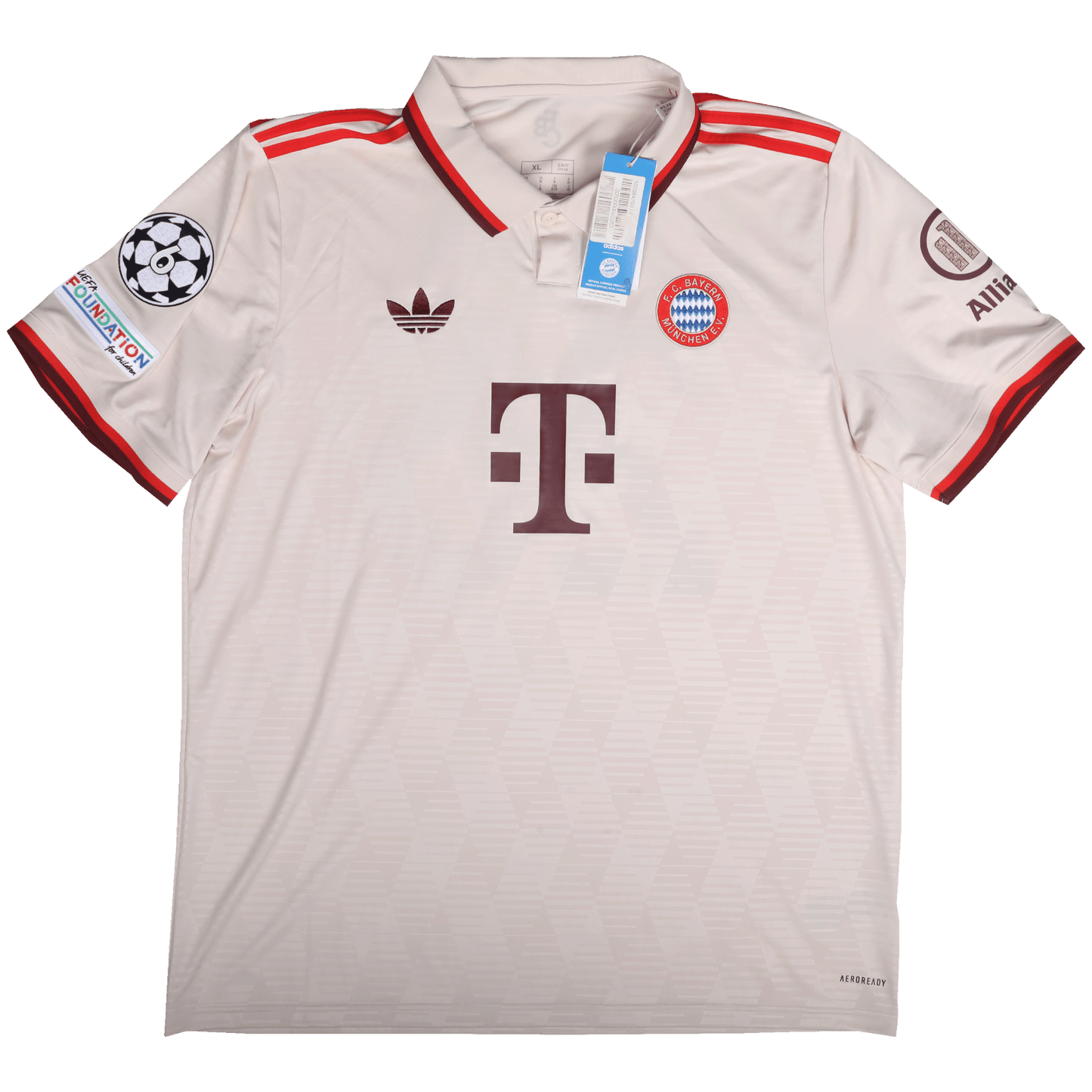 Bayern Munich 2024-25 Third Jersey Thomas Muller #25 UCL Kit - XL *BNWT*