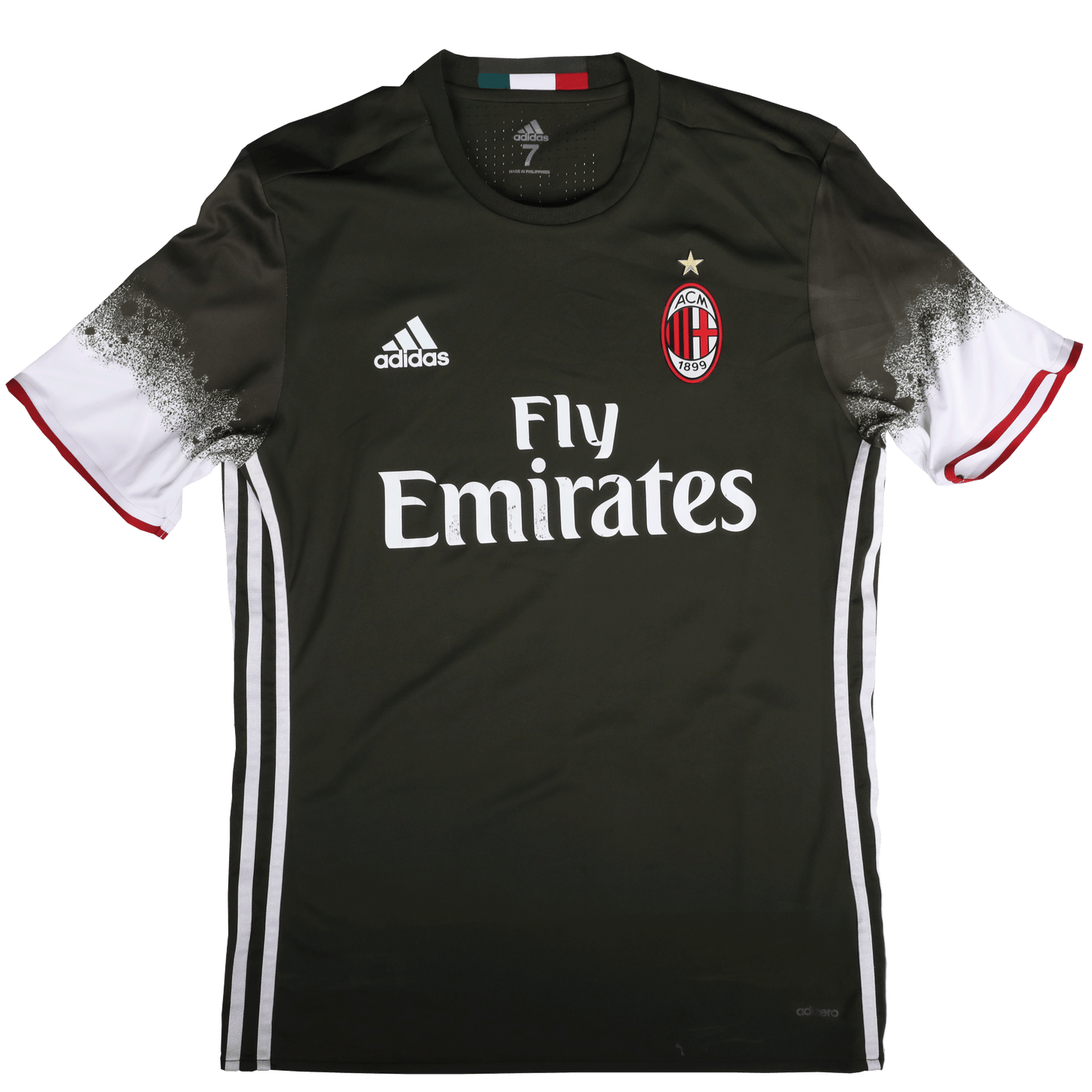 AC Milan 2016-17 Third *Match Worn* Matias Fernandez #14 Kit