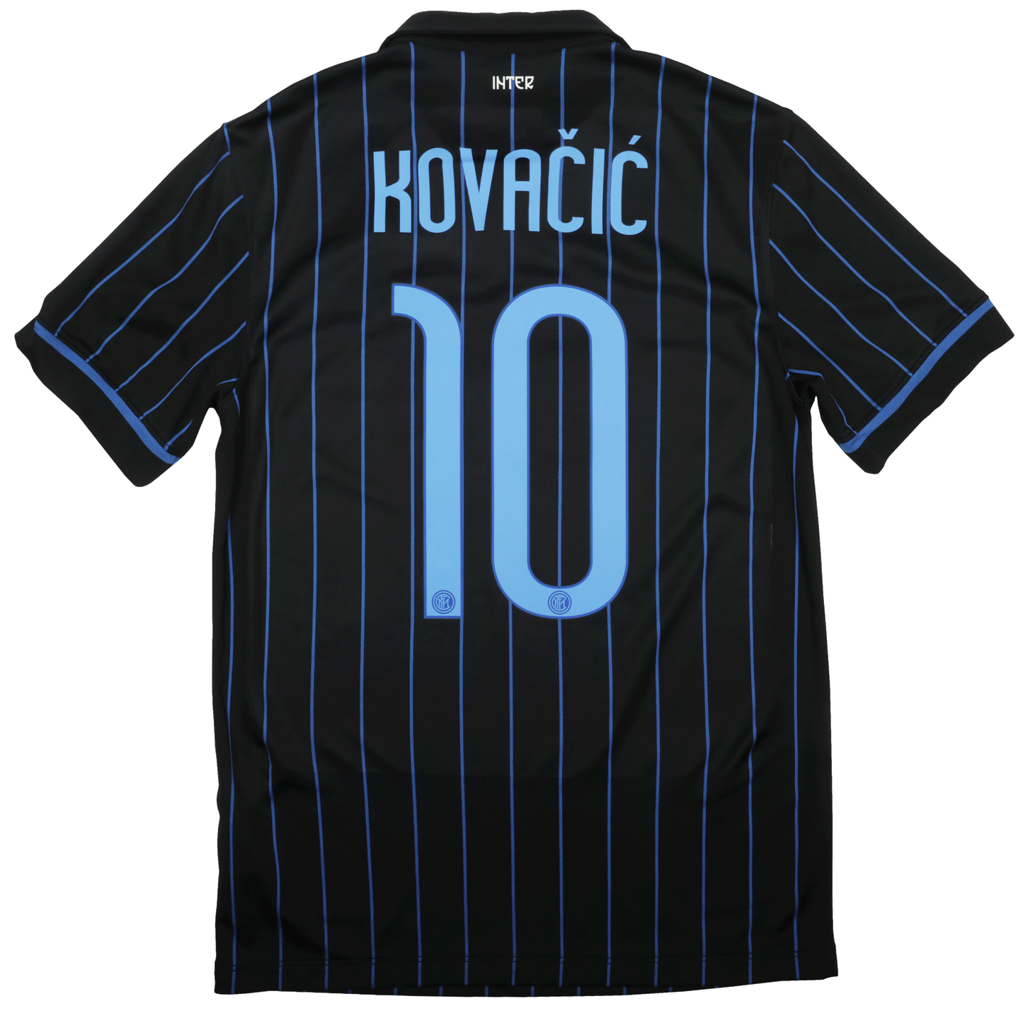 Inter Milan 2014-15 Home Jersey Kovacic #10 Kit - (9/10) - S
