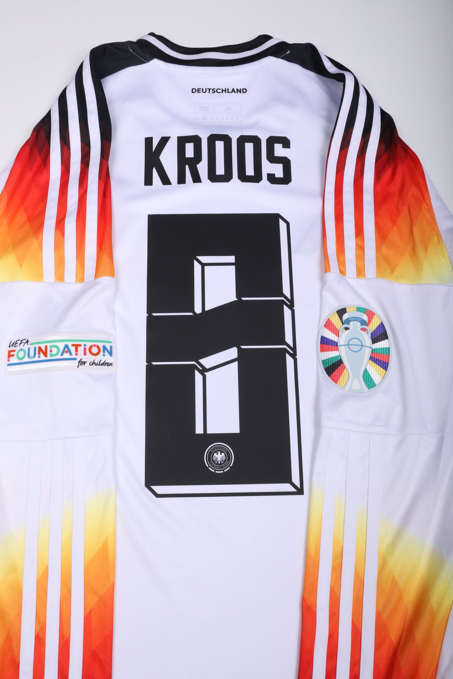 Germany 2024 Home Jersey Toni Kroos #8 Euro L/S Kit - (8.5/10) - XL