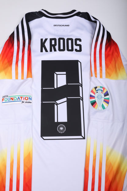 Germany 2024 Home Jersey Toni Kroos #8 Euro L/S Kit - (8.5/10) - XL